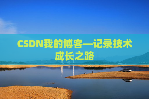 CSDN我的博客—记录技术成长之路